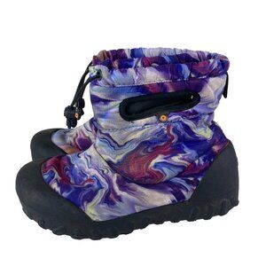 Bogs Kids' Purple and Black Rain & Snow Boots